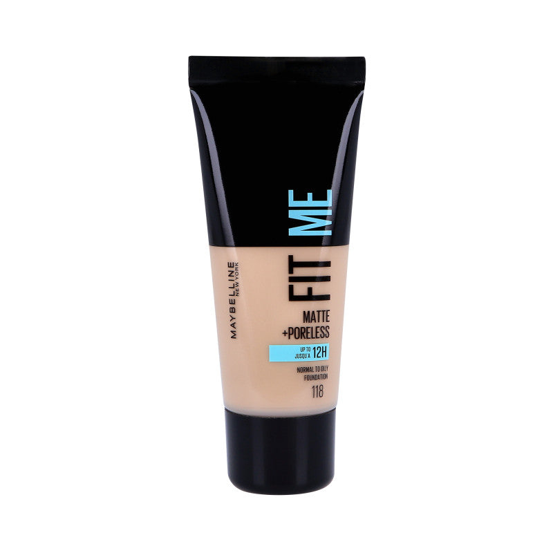 MAYBELLINE FIT ME Fond de teint matte 118 Nude 30ml