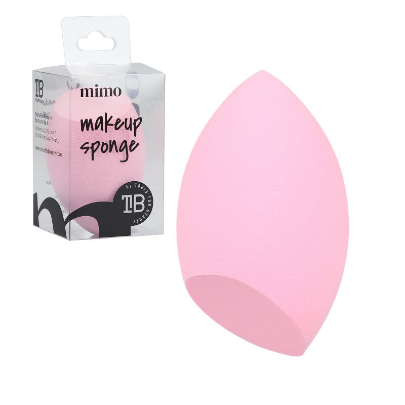 MIMO Éponge A Maquillage Olive Coupée Rose