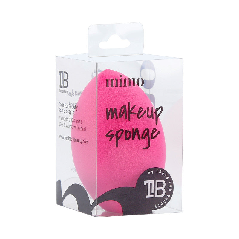 MIMO Éponge A Maquillage Olive Coupée Rose