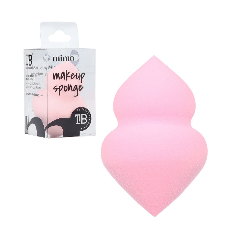 MIMO Éponge A Maquillage Pointue Rose