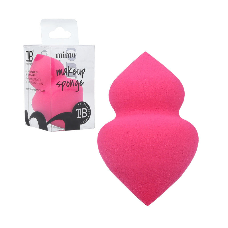 MIMO Éponge A Maquillage Goutte Pointue Rose 