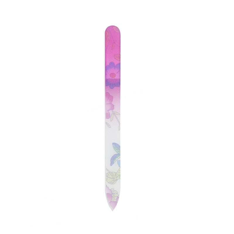 MIMO Lime A Ongles En Verre Imprimé Floral
