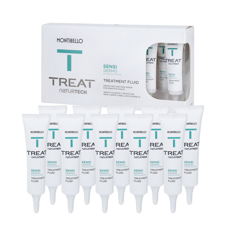 MONTIBELLO TREAT NATURTECH SENSI DERMO Soin cuir chevelu sensible 10x12ml