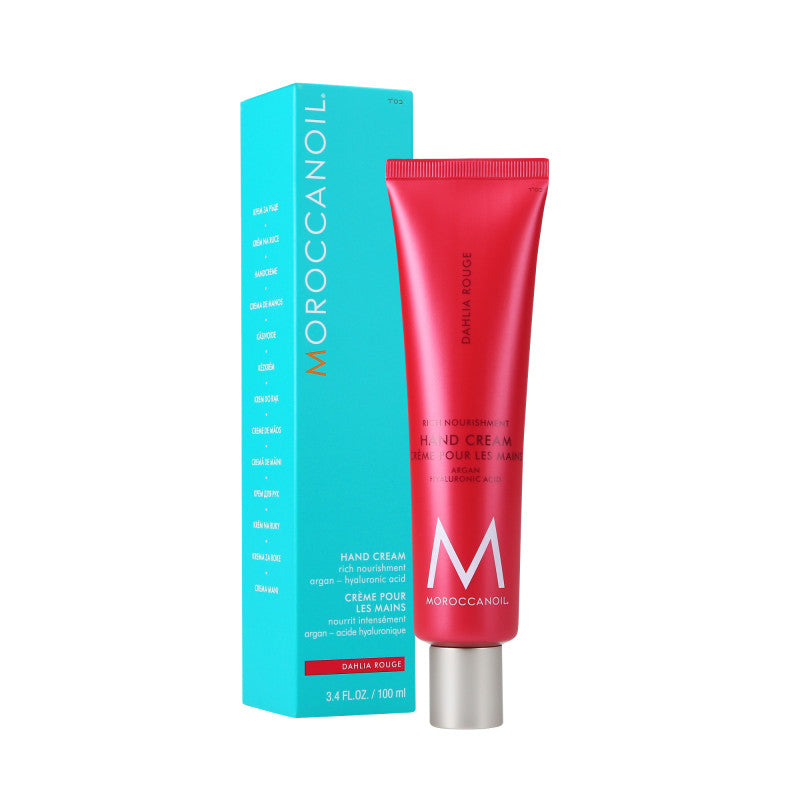 MOROCCANOIL DAHLIA ROUGE Crème Mains Intensément Hydratante 100 ml