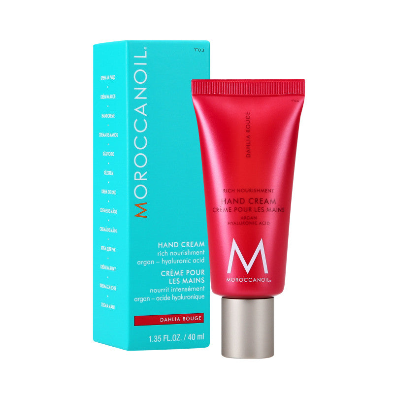 MOROCCANOIL DAHLIA ROUGE Crème Mains Intensément Hydratante 40 ml