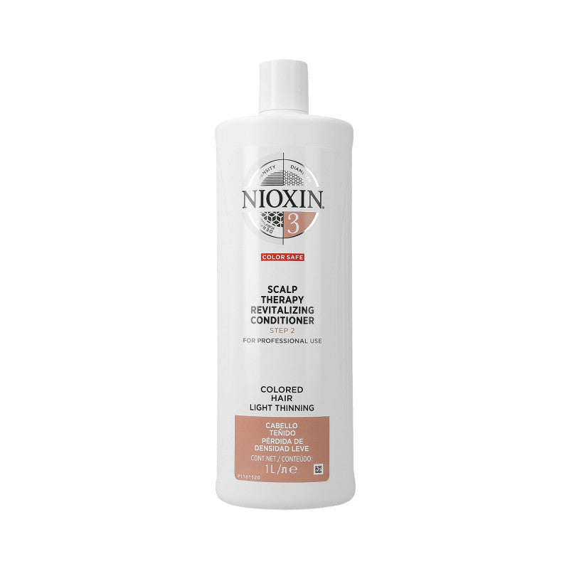 NIOXIN CARE SYSTEM 3 Conditionneur revitalisant cheveux colorés fins 1000ml