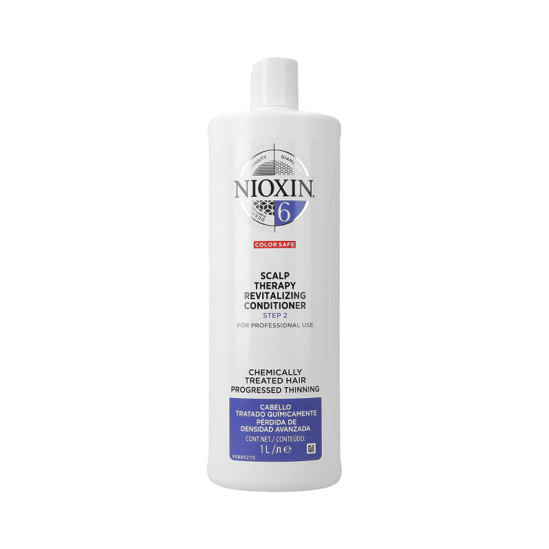 NIOXIN CARE SYSTEM 6 Conditionneur revitalisant cheveux traités très fins 1000ml