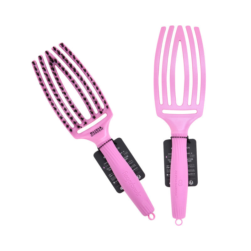 OLIVIA GARDEN FINGERBRUSH Szczotka do włosów Arctic Lights Celestial Pink