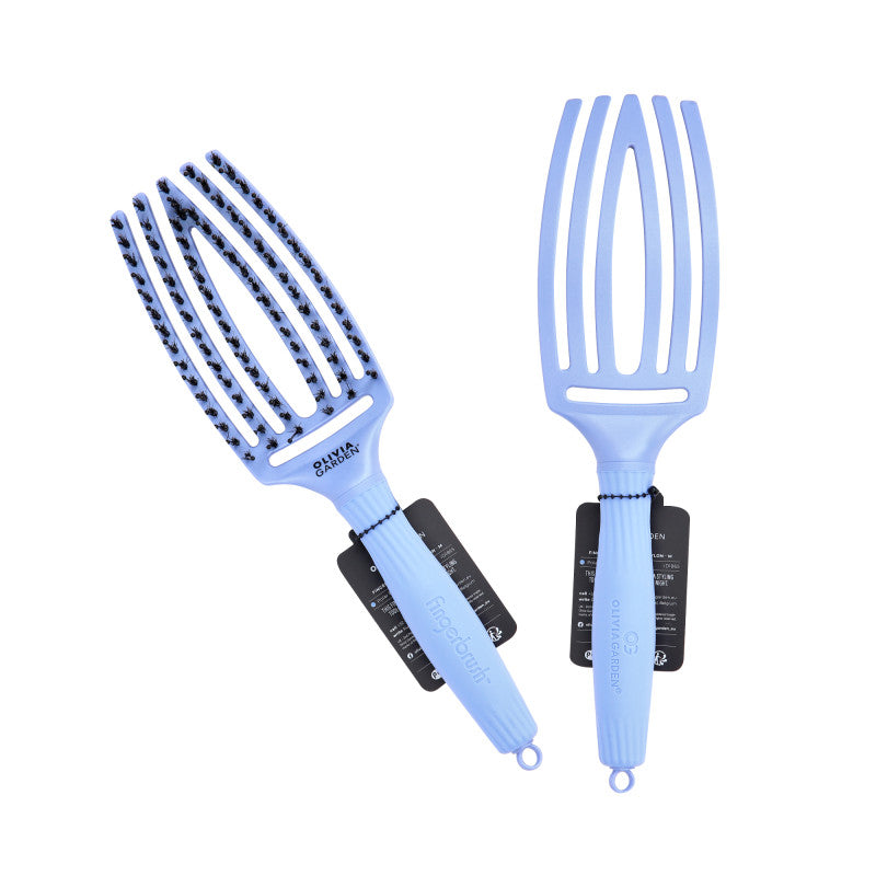 OLIVIA GARDEN FINGERBRUSH Brosse à cheveux Arctic Lights Polar Blue