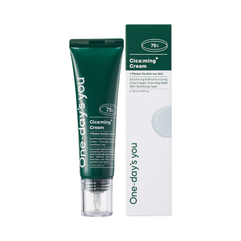 ONE-DAY’S YOU CICA : MING Crème Hydratante Apaisante 50 ml