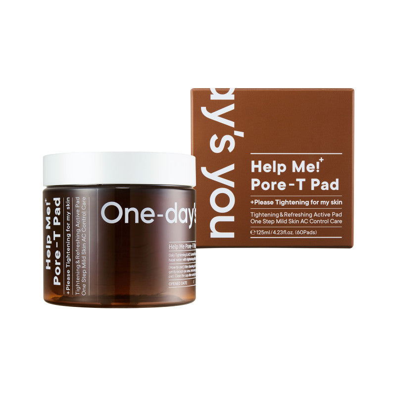ONE-DAY’S YOU HELP ME Tampons tonifiants qui resserrent les pores 125 ml (60 pcs.)