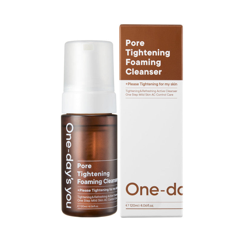 ONE-DAY’S YOU PORE TIGHTENING Mousse nettoyante resserrant les pores 120 ml