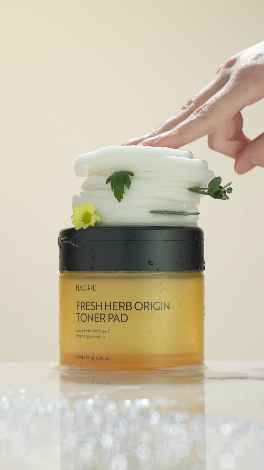 NACIFIC FRAÎCHES À BASE D'HERBES Disques toniques multifonctionnels 180 ml (60 pièces) #5