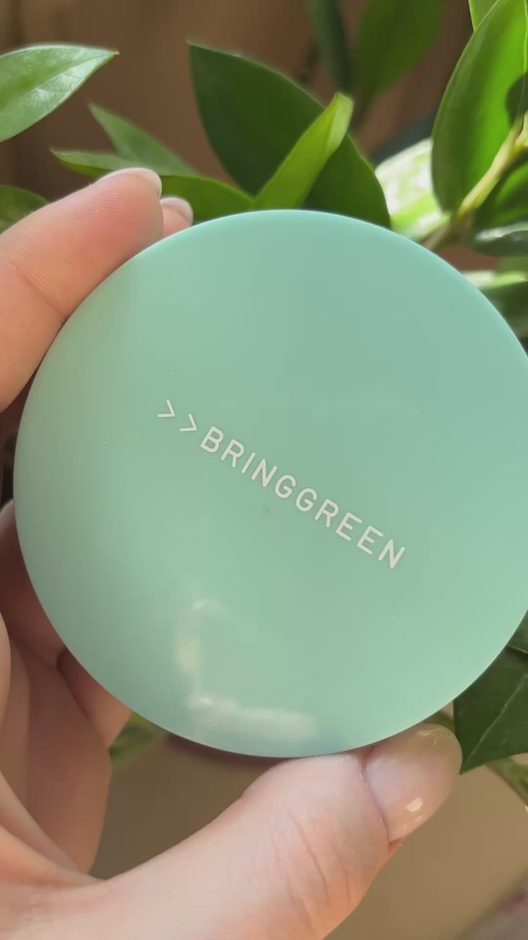 BRINGGREEN Tea Tree Cica Tone-up Sun Cushion SPF50+ PA++++ – Minerální opalovací polštářek s tonizujícím efektem 15 g #4