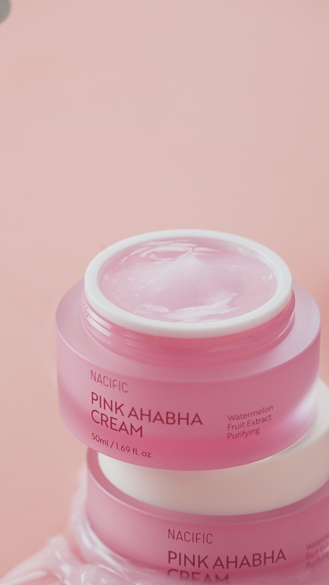 NACIFIC PINK AHABHA CREAM Wielozadaniowy krem do twarzy z kwasami AHA i BHA 50 ml #5