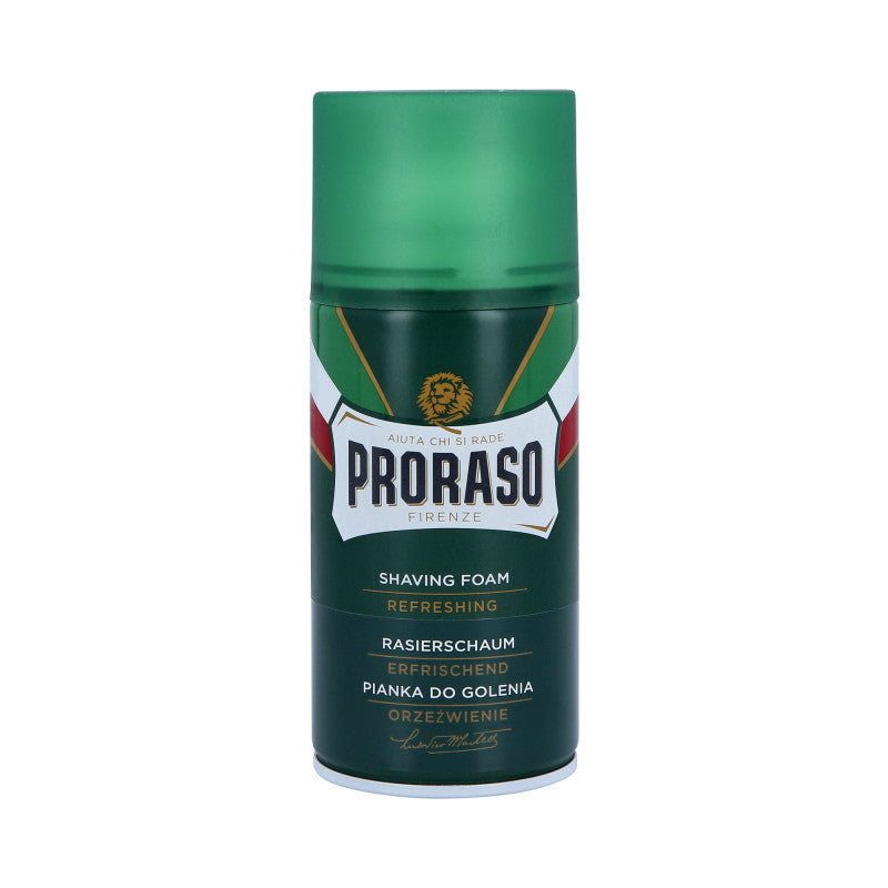 PRORASO GREEN LINE SHAVING Pianka do golenia z eukaliptusem i mentolem 300ml