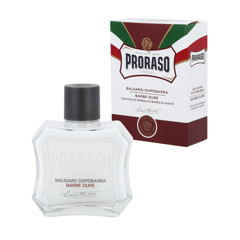 PRORASO RED LINE Baume après-rasage 100ml