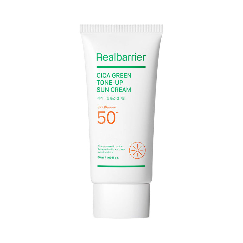 REAL BARRIER CICA Crème solaire hydratante à effet teinté SPF 50+ PA++++ 50 ml