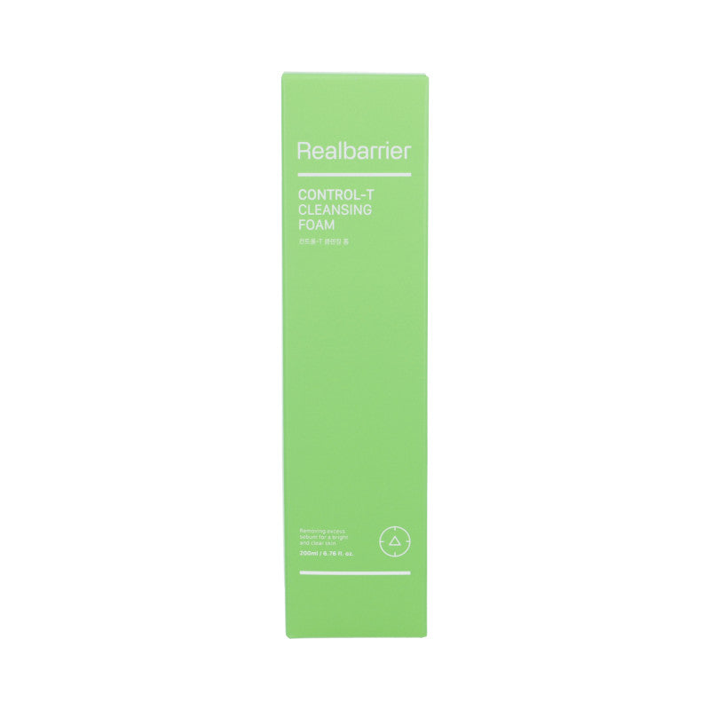 REAL BARRIER CONTROL-T Mousse nettoyante sébo-régulatrice 200 ml