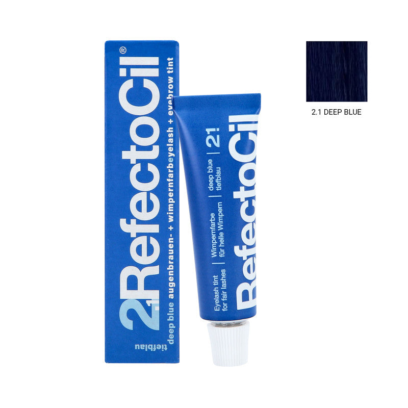 REFECTOCIL Henné pour sourcils et cils 2.1 Bleu foncé 15 ml
