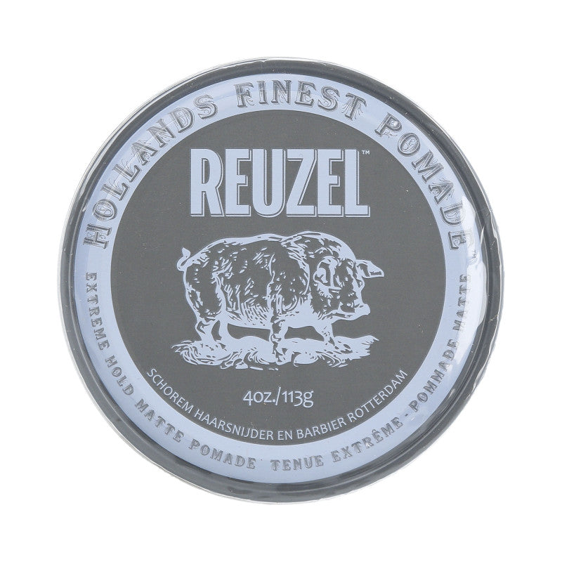 REUZEL EXTREME HOLD MATTE Pommade tenue extrême pour cheveux 113g