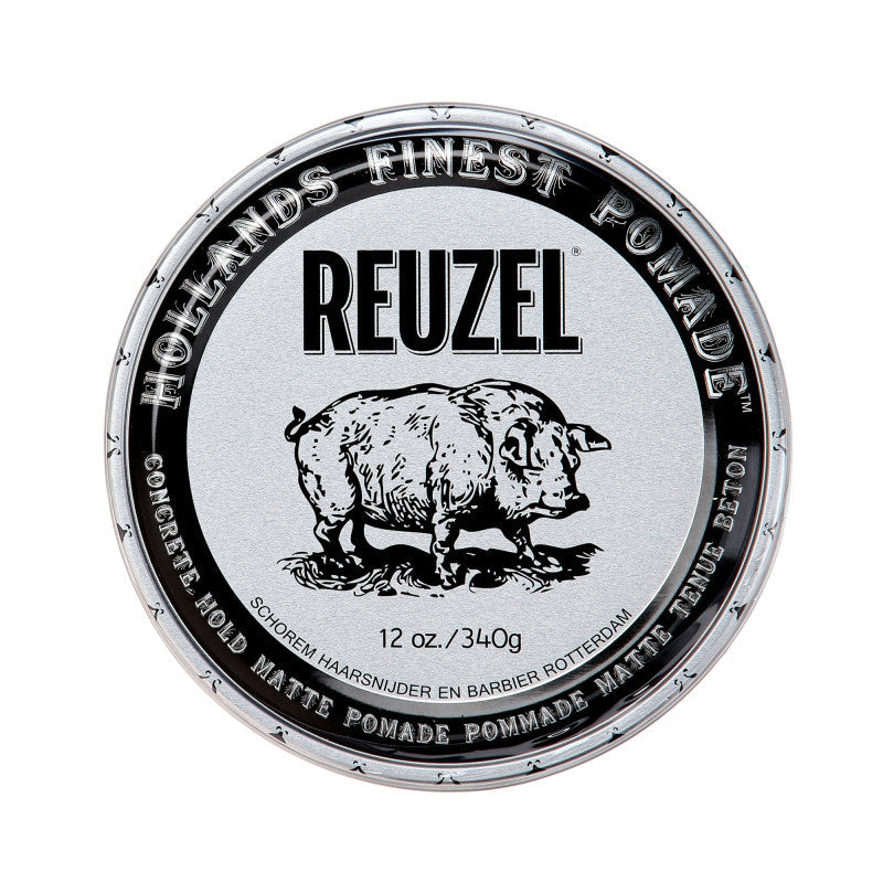 REUZEL SILVER CONCRETE HOLD MATTE Pommade capillaire mate forte 340 g