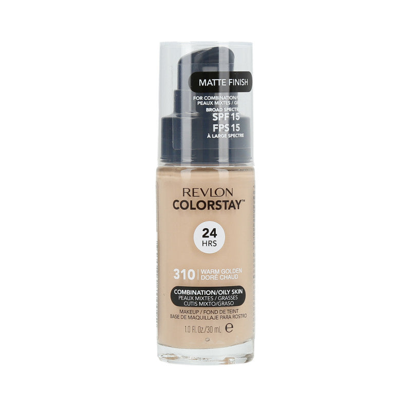 Revlon ColorStay Fond de teint peaux mixtes/grasses 310 Warm Gold 30ml