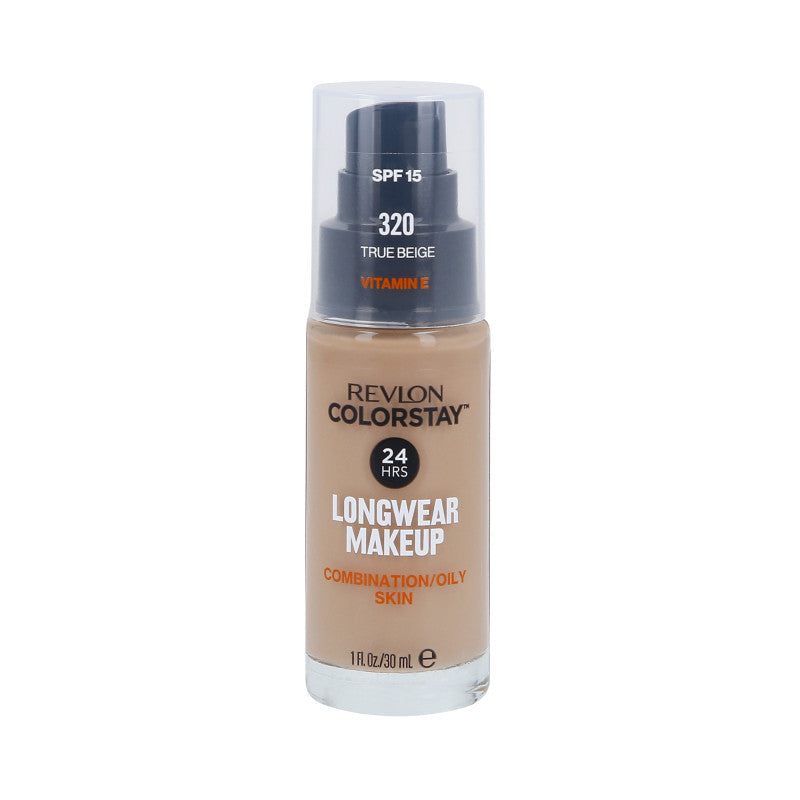 Revlon ColorStay Fond de teint peaux mixtes/grasses 320 True Beige 30ml