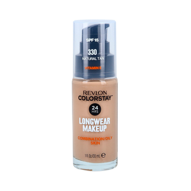 Revlon ColorStay Fond de teint peaux mixtes/grasses 330 Natural Tan 30ml