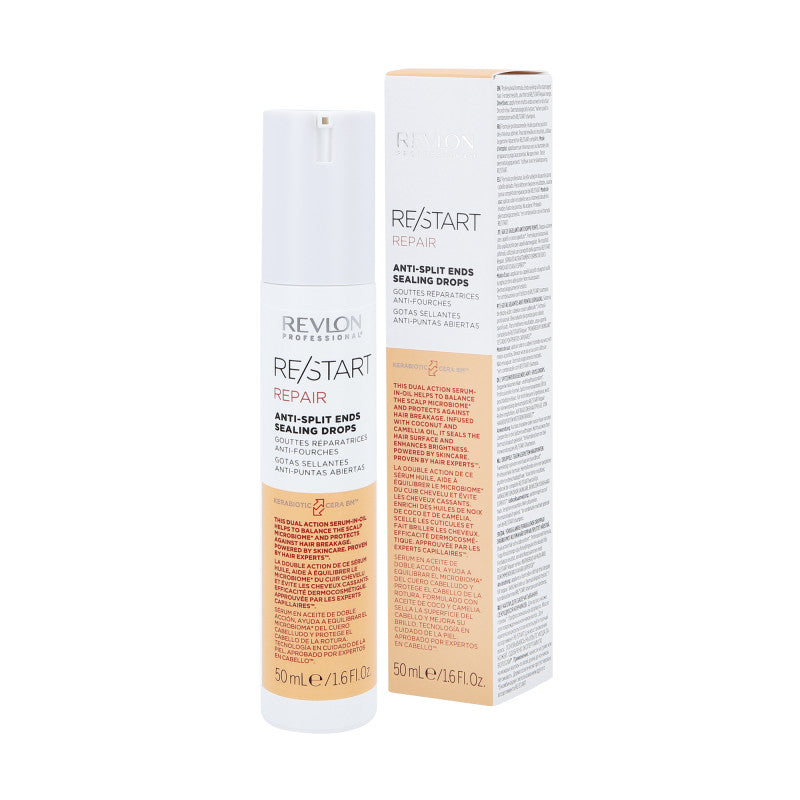 REVLON PROFESSIONAL RE/START RECOVERY ANTI-SPLIT FINS Sérum qui consolide les pointes des cheveux en gouttes 50 ml
