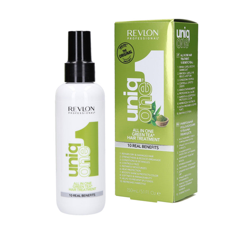 REVLON PROFESSIONAL UNIQ ONE ALL IN ONE Green Tea - Soin nutritif en Spray 150ml