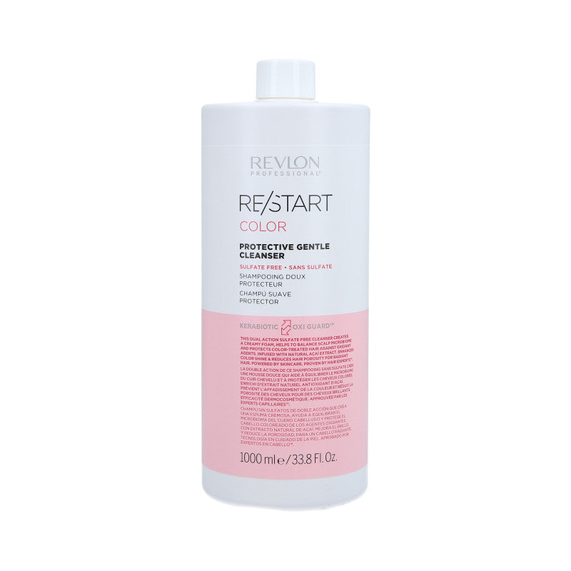 REVLON RE/START COLOR PROTECTIVE GENTLE Shampooing doux pour cheveux colorés 1000 ml