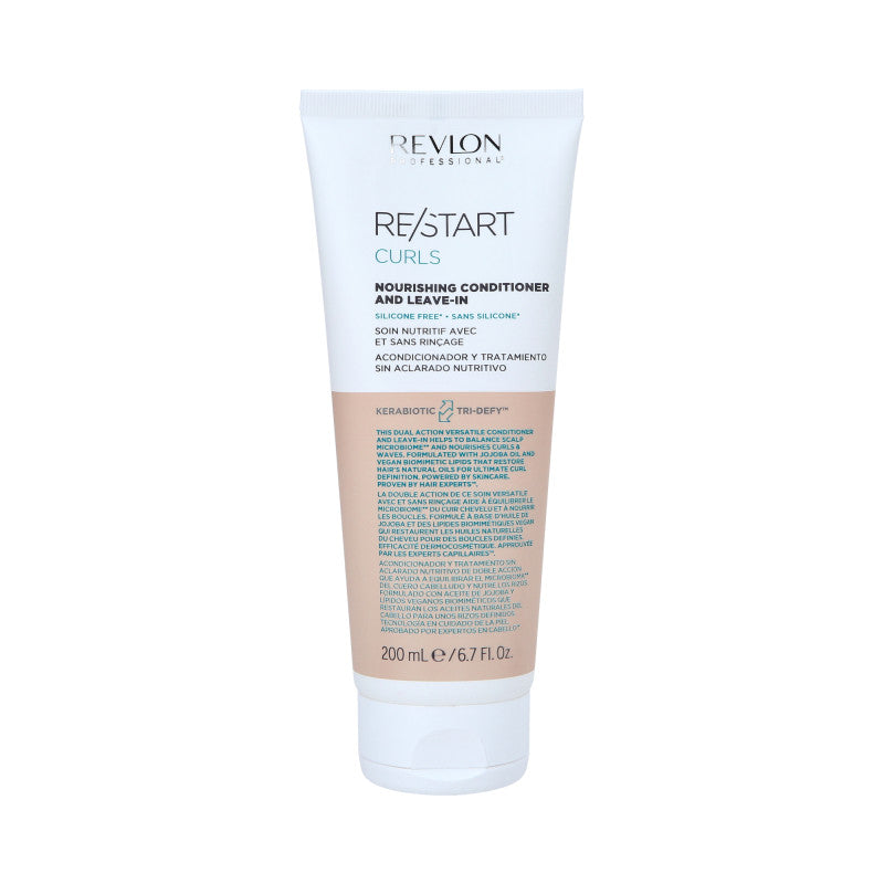 REVLON RE/START CURLS Revitalisant capillaire hydratant double action 200 ml