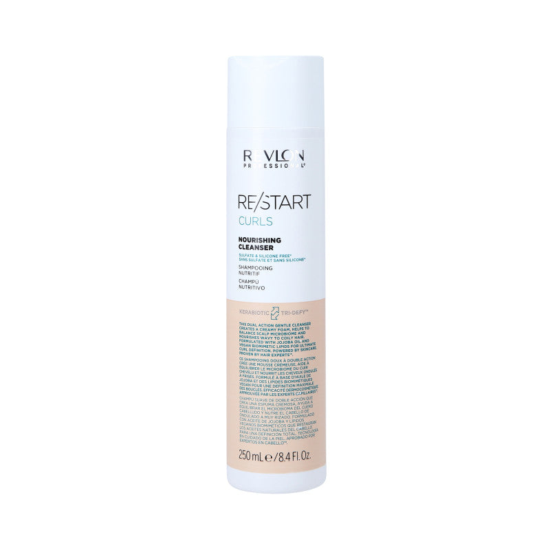 REVLON RE/START CURLS Shampooing hydratant pour cheveux bouclés 250 ml