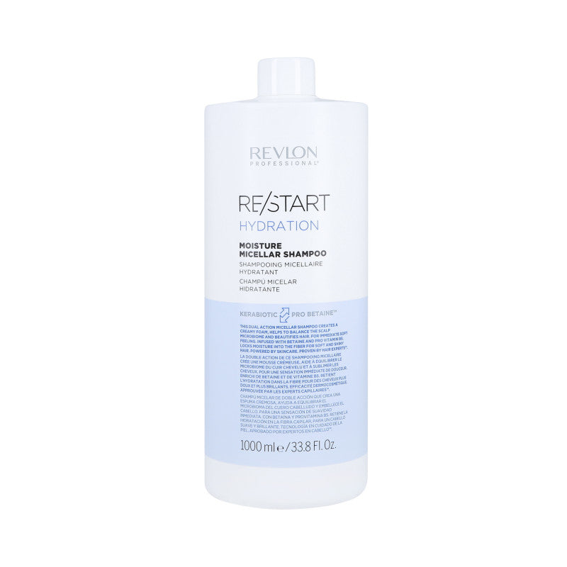 REVLON RE/START HYDRATION Shampooing micellaire hydratant 1000ml
