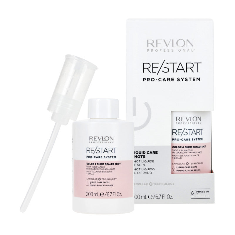REVLON RE/START PRO-CARE Émulsion brillance pour cheveux colorés 200 ml