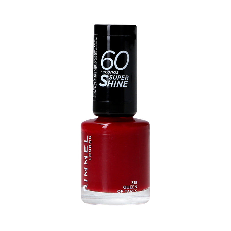 RIMMEL 60 SECONDES SUPER SHINE Vernis à ongles 315 Queen Of Tarts 8 ml