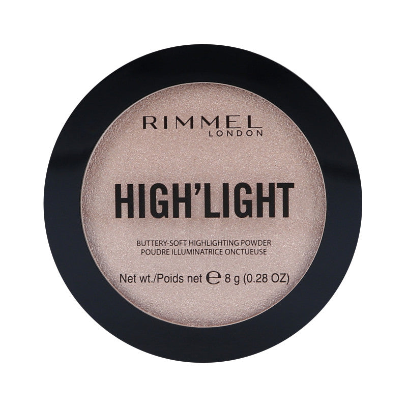 RIMMEL HIGHLIGHT Kompaktowy rozświetlacz do twarzy 002 Candlelight 8g