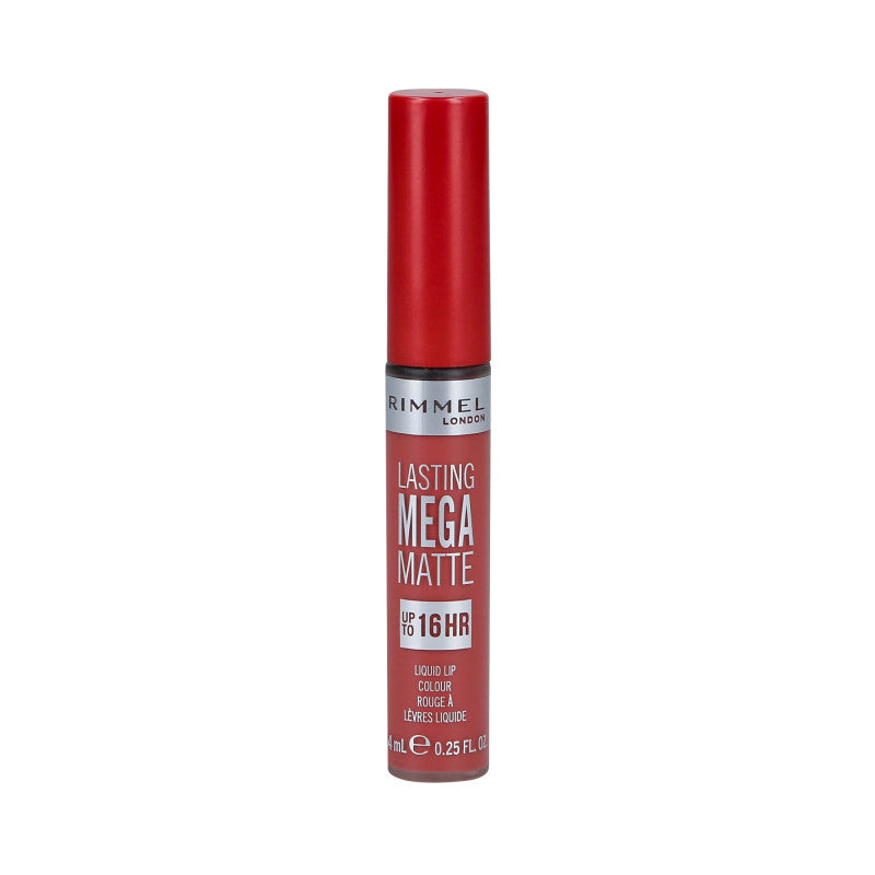 RIMMEL LASTING MEGA MATTE Rouge à lèvres liquide 600 Coral Sass 7,4ml