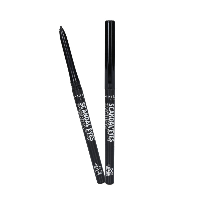 RIMMEL SCANDAL'EYES EXAGGERATE Eyeliner 001 Intense black