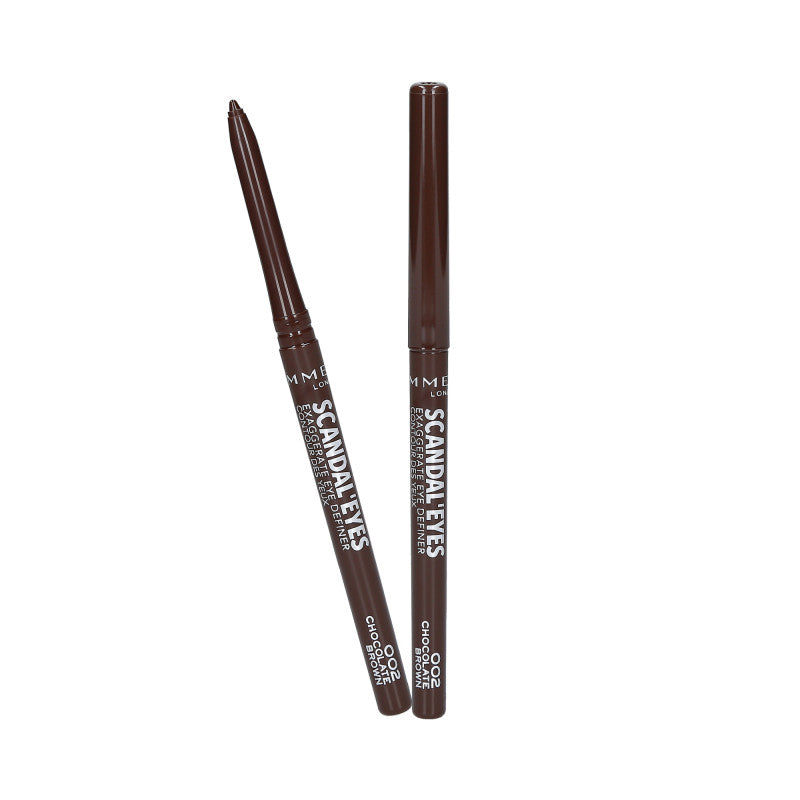 RIMMEL SCANDAL'EYES EXAGGERATE Eyeliner 002 Chocolate Brown
