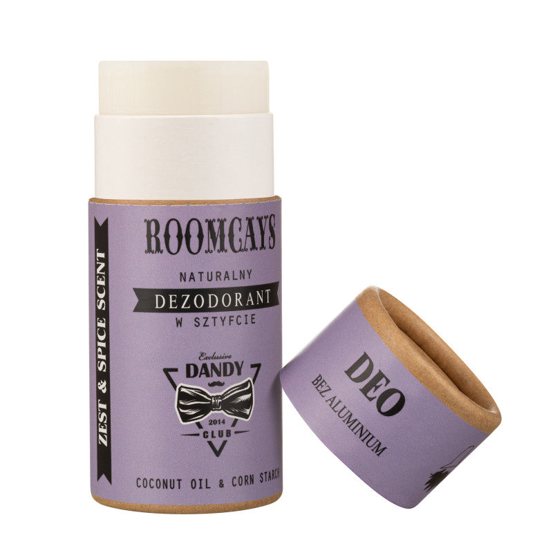 ROOMCAYS DANDY Déodorant en stick vegan Zeste & Épices 65 ml