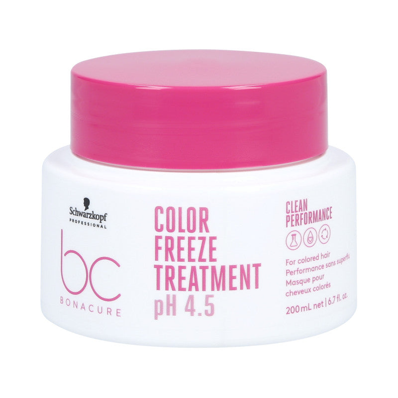 SCHWARZKOPF BC COLOR FREEZE Masque pour cheveux colorés 200 ml