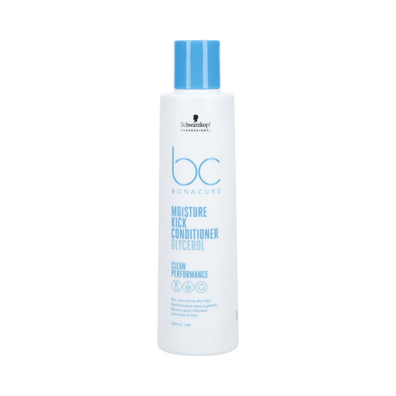 SCHWARZKOPF BC MOISTURE KICK après-shampooing hydratant pour cheveux secs 200 ml
