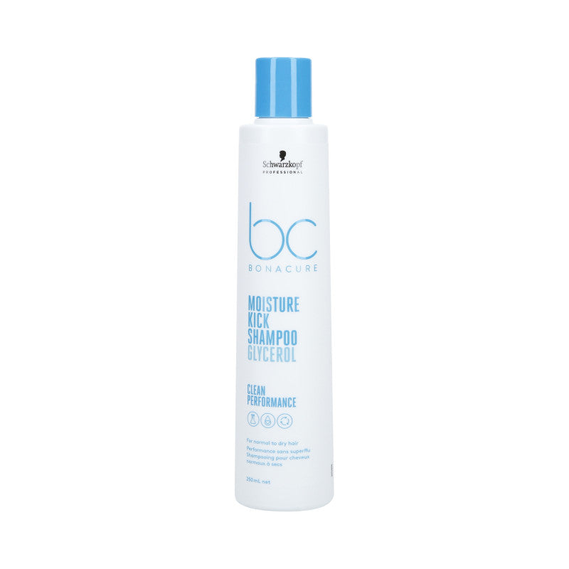 SCHWARZKOPF BC MOISTURE KICK Shampooing hydratant cheveux 250ml