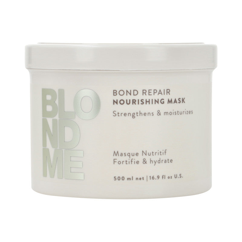 SCHWARZKOPF BLOND ME BOND REPAIR NOURISHING Masque fortifiant pour cheveux blonds 500 ml