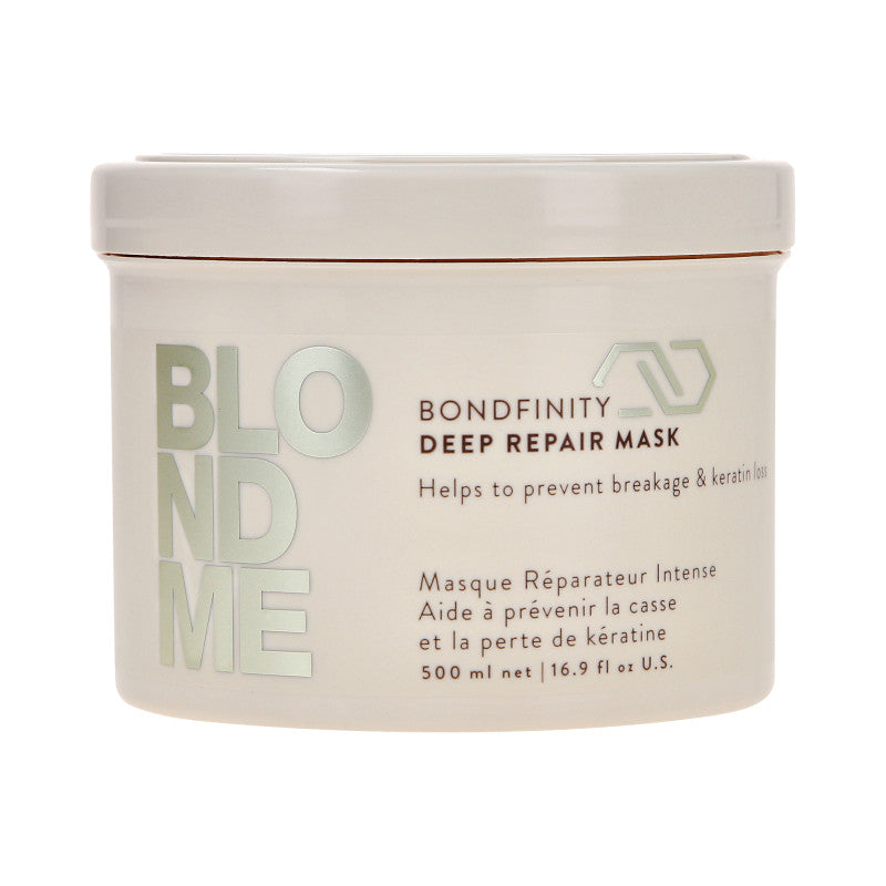 SCHWARZKOPF BLOND ME BONDIFINITY Masque régénérant en profondeur pour cheveux blonds 500 ml