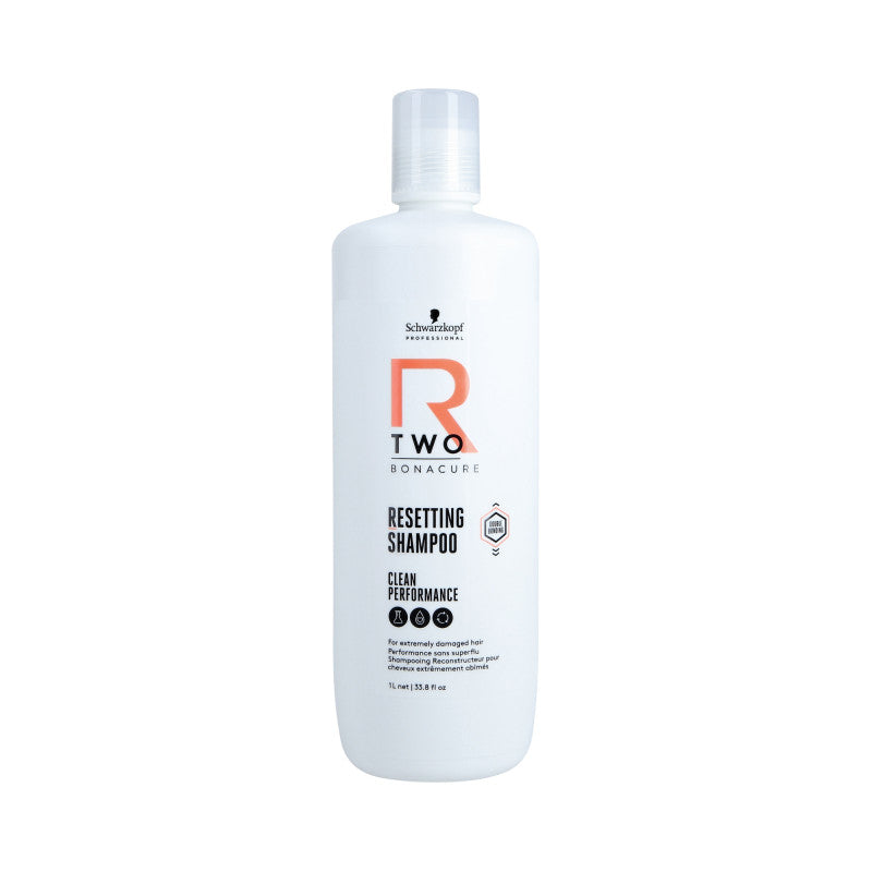 SCHWARZKOPF BONACURE R-TWO RESETTING Shampoing cheveux nettoyant et régénérant 1000ml