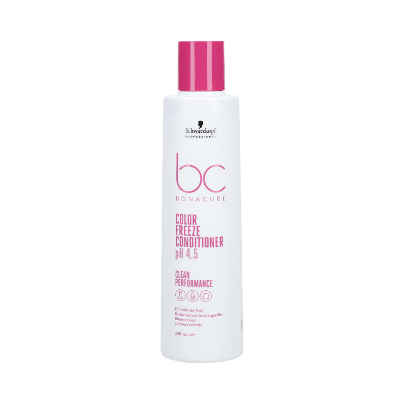SCHWARZKOPF PROFESSIONAL BC COLOR FREEZE Après-shampooing pour cheveux colorés 200 ml
