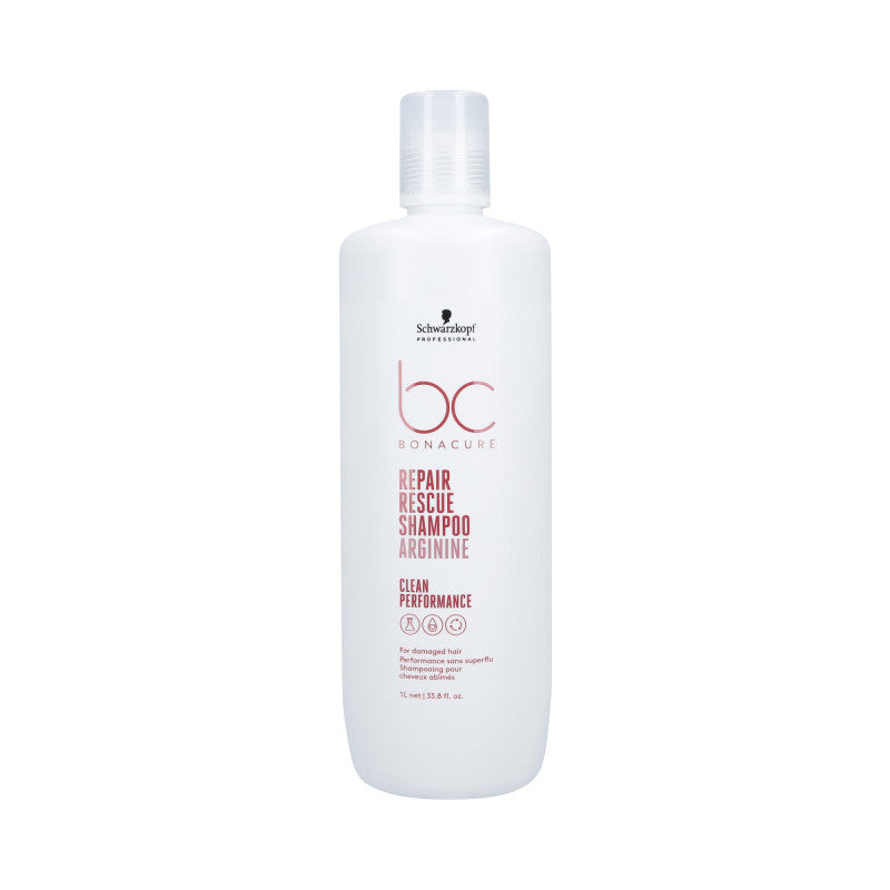 SCHWARZKOPF PROFESSIONAL BC REPAIR RESCURE Shampooing pour cheveux abîmés 1000 ml